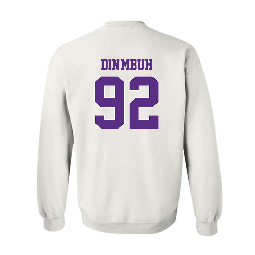 TCU - NCAA Football : Ansel Din-Mbuh - Classic Shersey Crewneck Sweatshirt-1