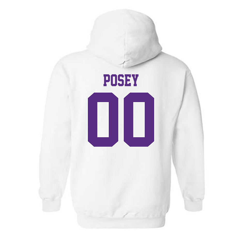 TCU - NCAA Men's Basketball : Jace Posey - Classic Shersey Hooded Sweatshirt-1