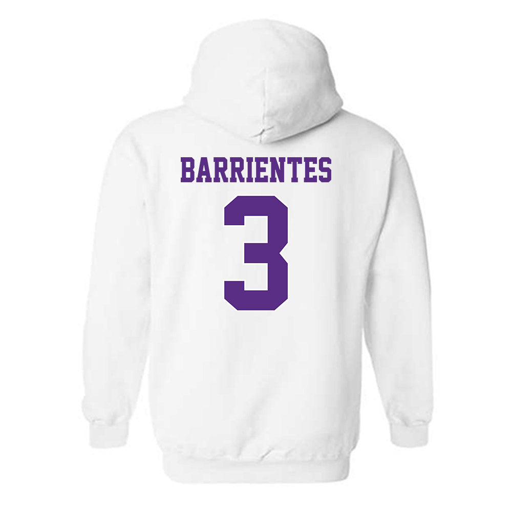 TCU - NCAA Baseball : Aiden Barrientes - Classic Shersey Hooded Sweatshirt-1