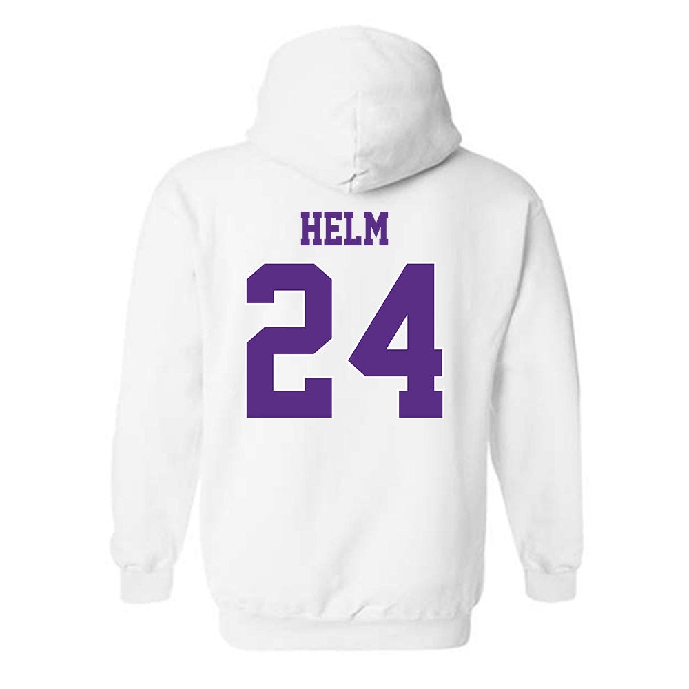 TCU - NCAA Football : Avery Helm - Classic Shersey Hooded Sweatshirt