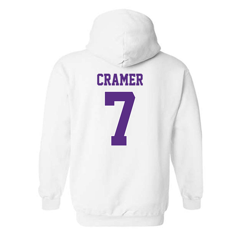 TCU - NCAA Baseball : Cole Cramer - Classic Shersey Hooded Sweatshirt-1