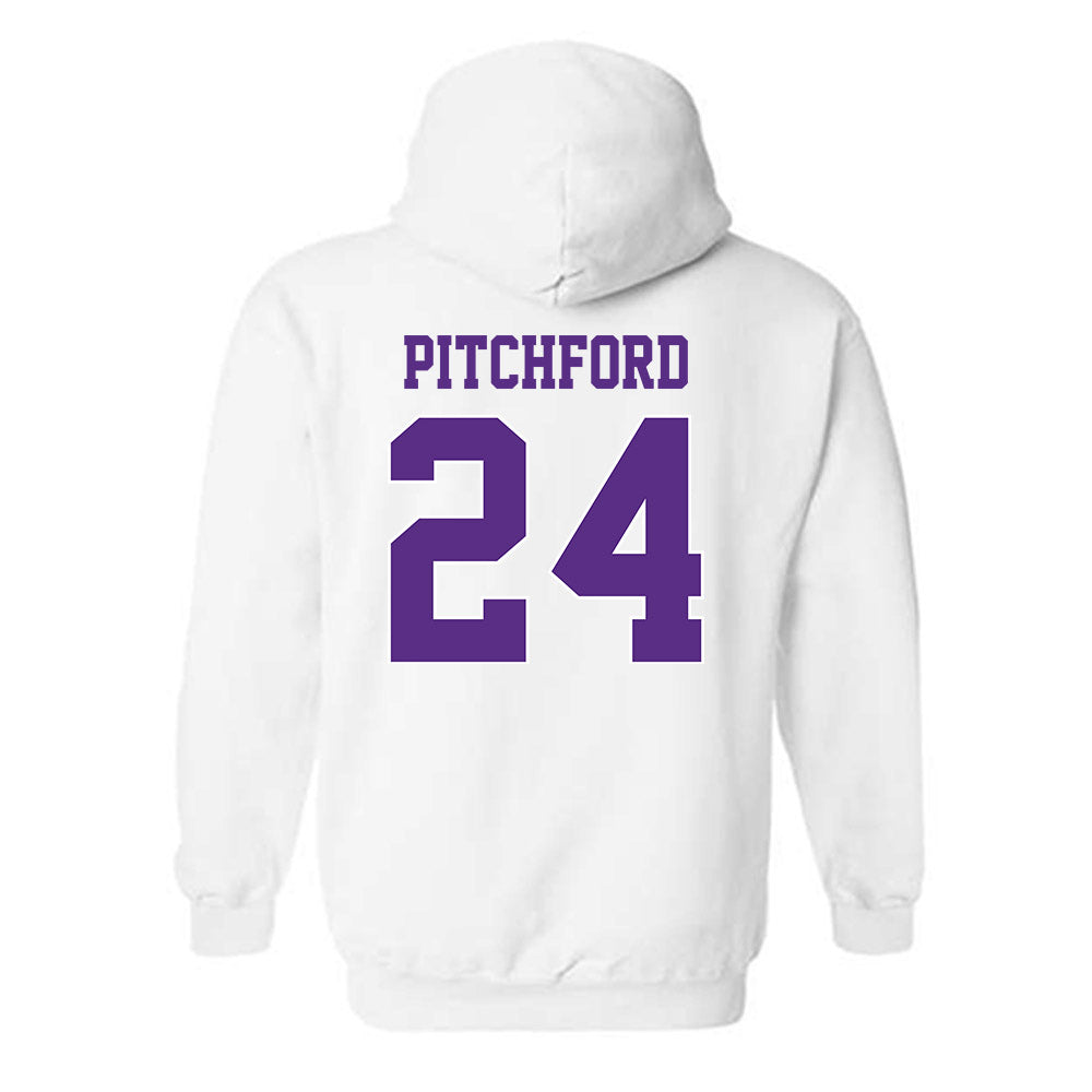 TCU - NCAA Football : Joe Pitchford - Classic Shersey Hooded Sweatshirt-1