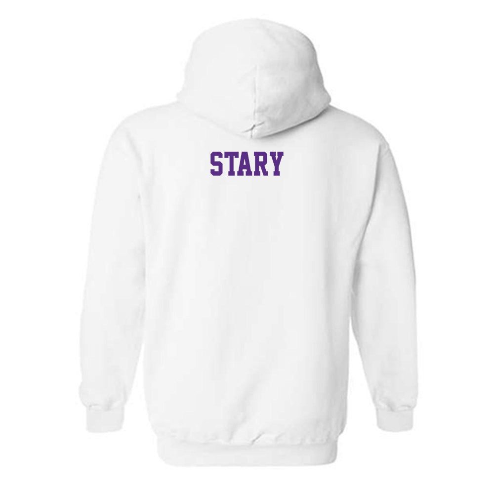TCU - NCAA Equestrian : Jackie Stary - Classic Shersey Hooded Sweatshirt-1