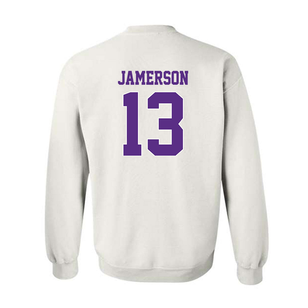 TCU - NCAA Football : Cam Jamerson - Classic Shersey Crewneck Sweatshirt-1