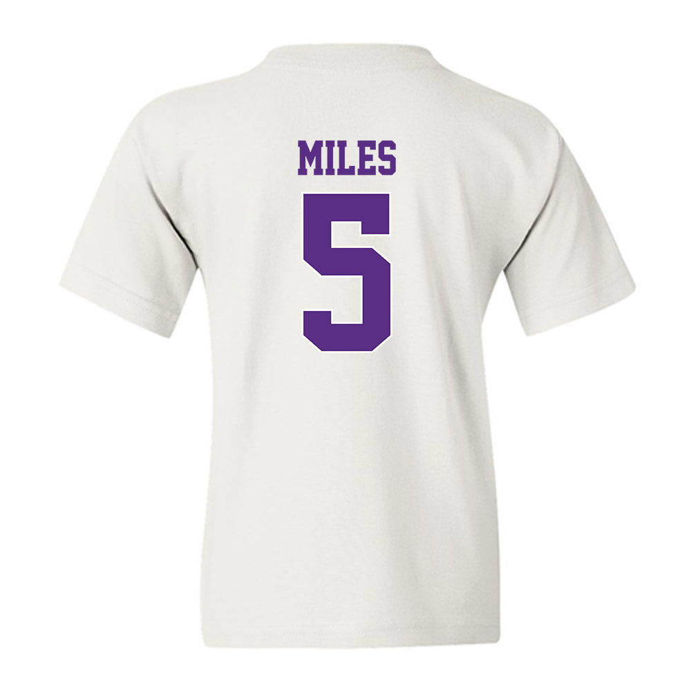 TCU - NCAA Women's Basketball : Olivia Miles - Classic Shersey Youth T-Shirt-1