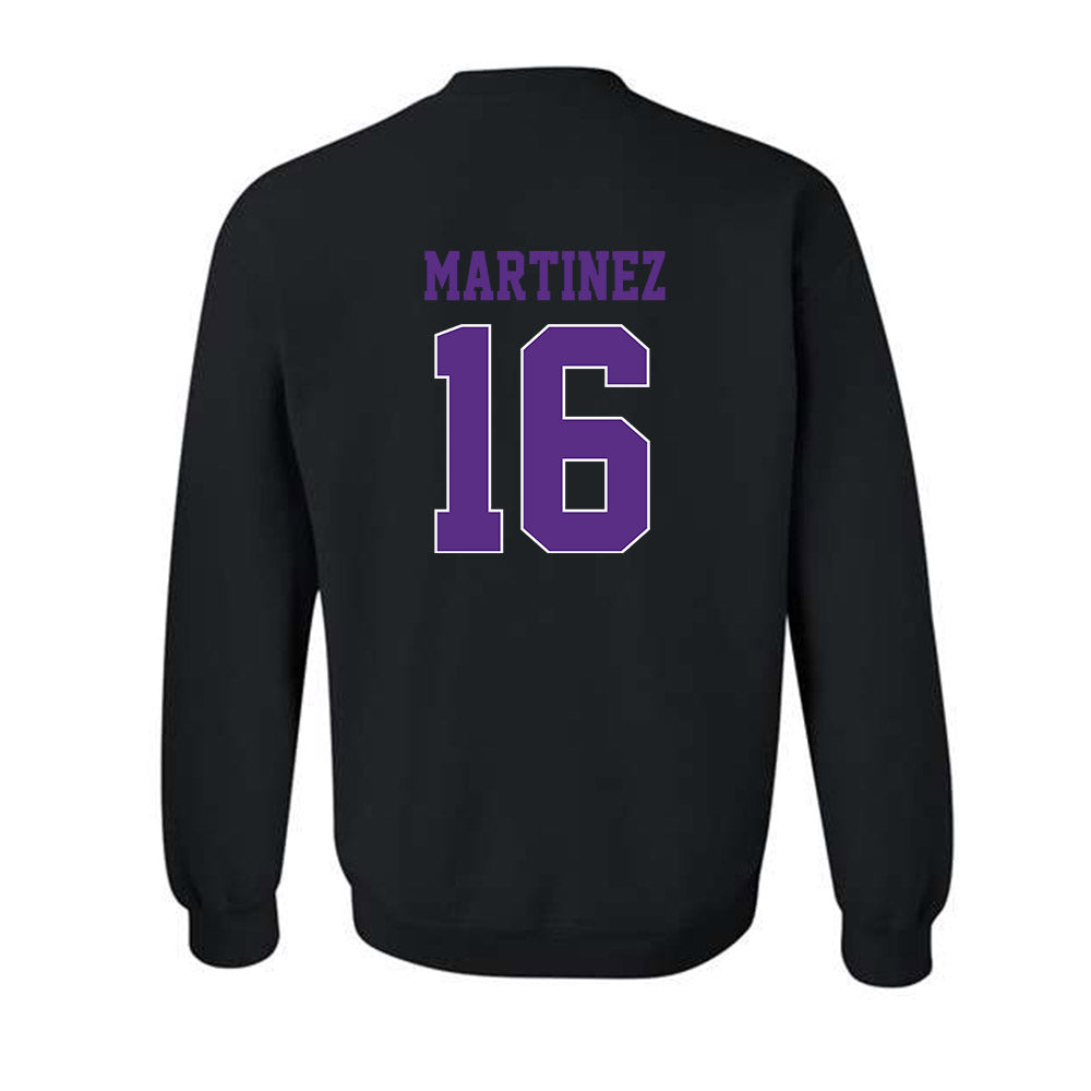 TCU - NCAA Football : Jonah Martinez - Classic Fashion Shersey Crewneck Sweatshirt-1