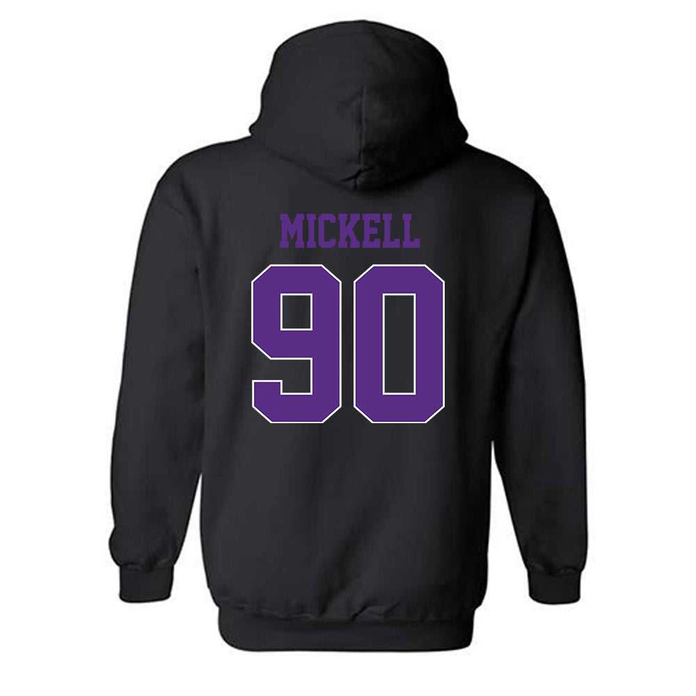 TCU - NCAA Football : Kelten Mickell - Classic Fashion Shersey Hooded Sweatshirt-1