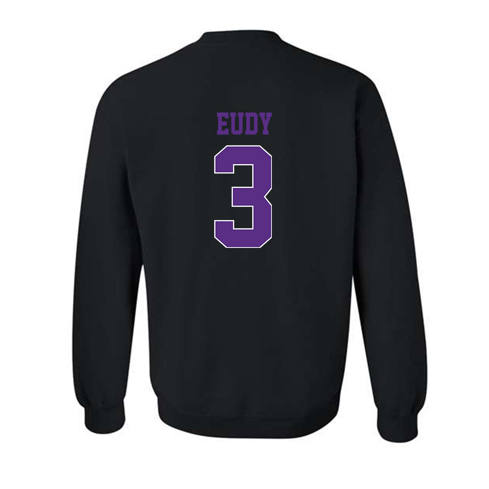 TCU - NCAA Baseball : Kade Eudy - Classic Fashion Shersey Crewneck Sweatshirt-1