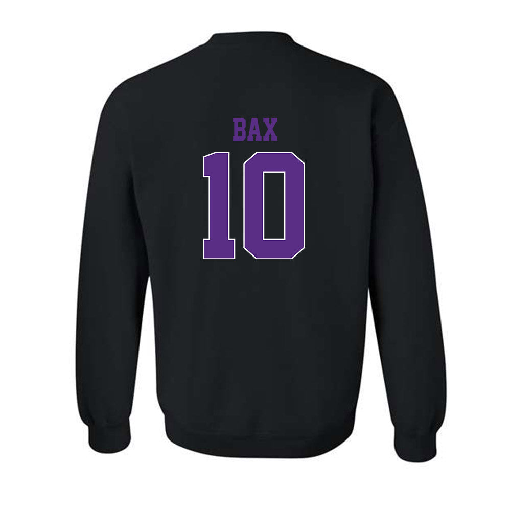 TCU - NCAA Football : Jonathan Bax - Classic Fashion Shersey Crewneck Sweatshirt-1