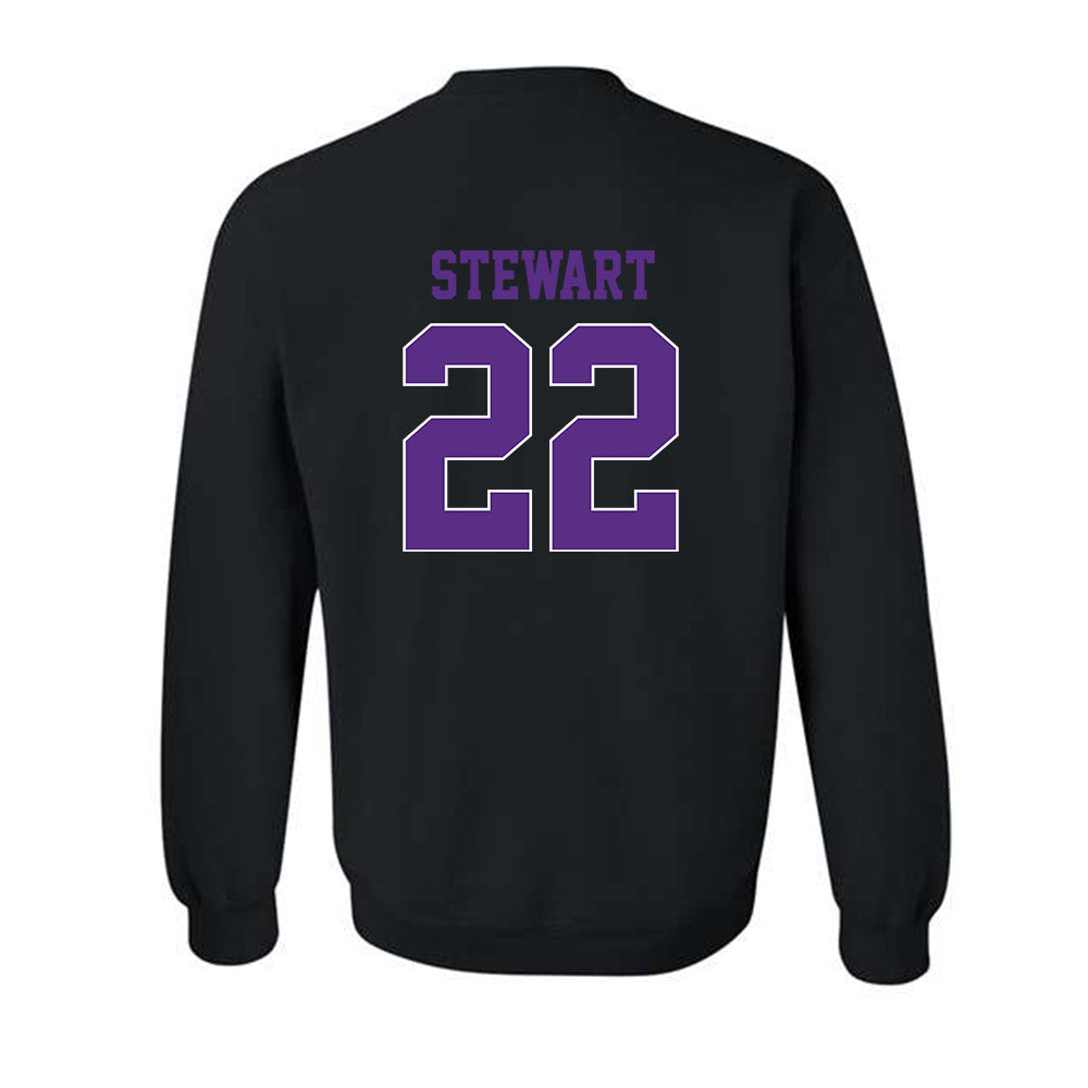 TCU - NCAA Men's Basketball : Adam Stewart - Classic Fashion Shersey Crewneck Sweatshirt
