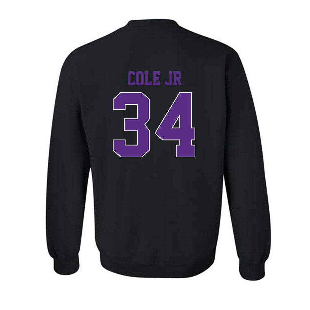 TCU - NCAA Football : Perry Cole Jr - Classic Fashion Shersey Crewneck Sweatshirt-1