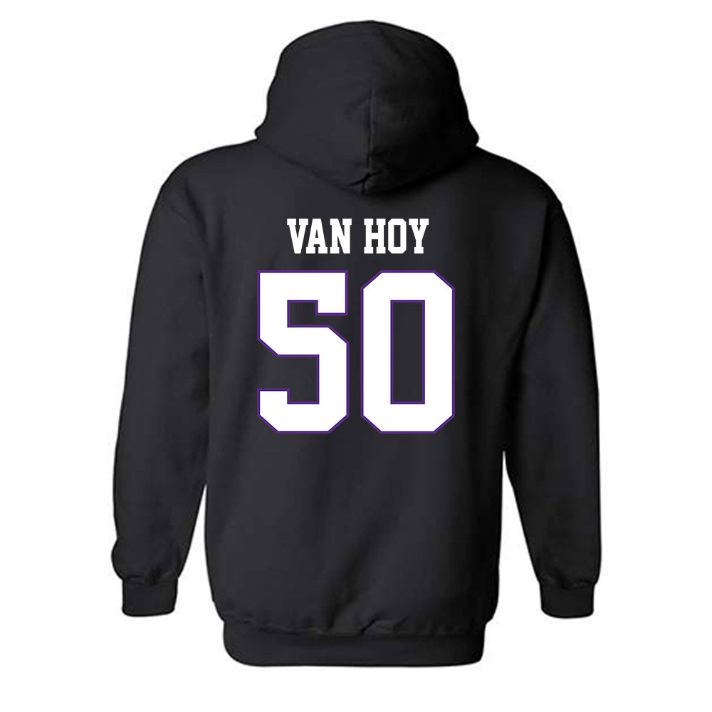TCU - NCAA Football : Witten Van Hoy - Classic Fashion Shersey Hooded Sweatshirt-1