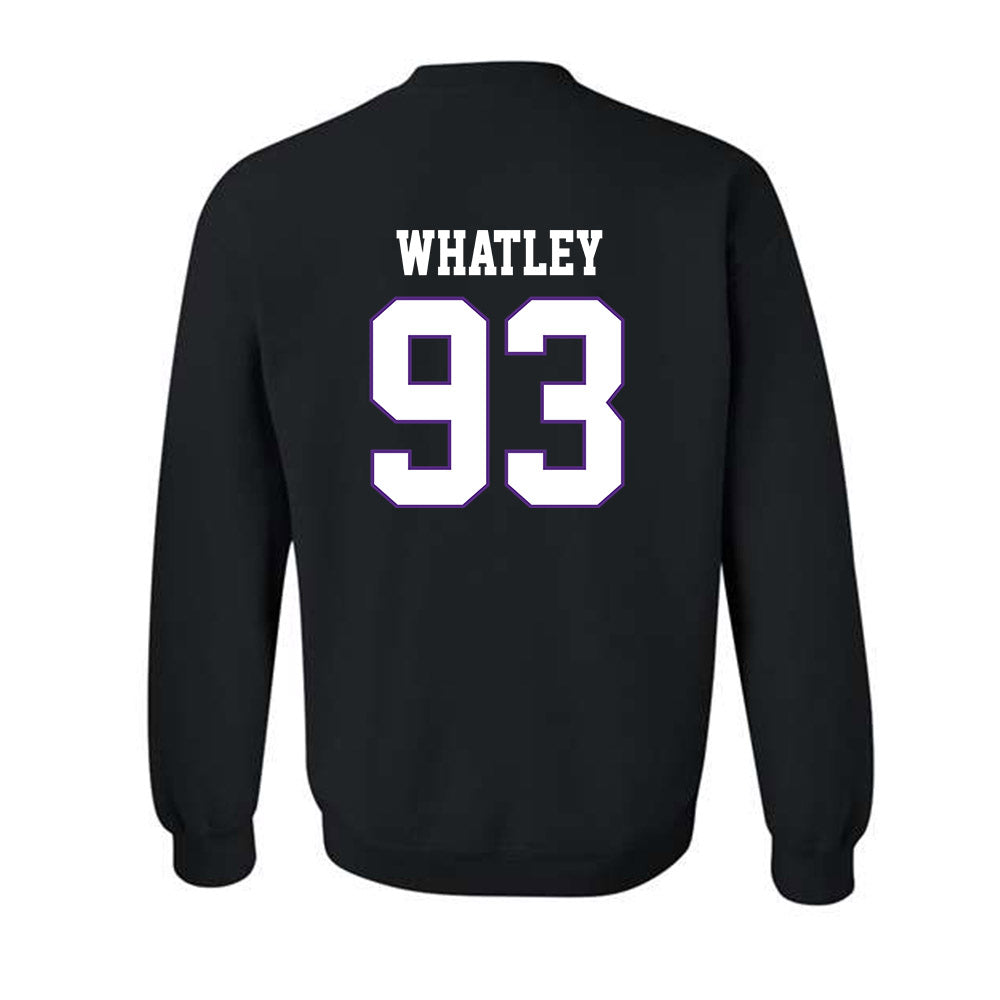 TCU - NCAA Football : William Whatley - Classic Fashion Shersey Crewneck Sweatshirt-1