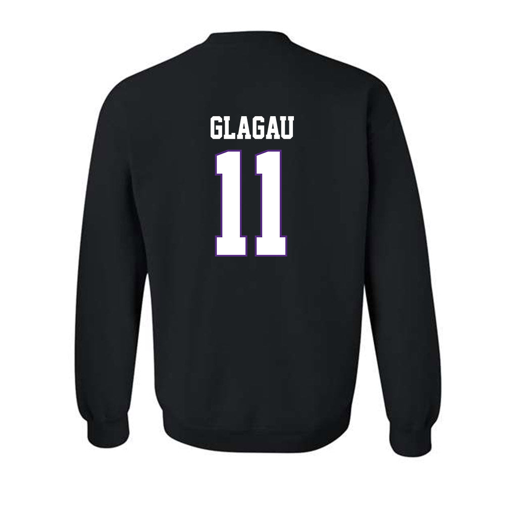 TCU - NCAA Beach Volleyball : Emma Glagau - Classic Fashion Shersey Crewneck Sweatshirt