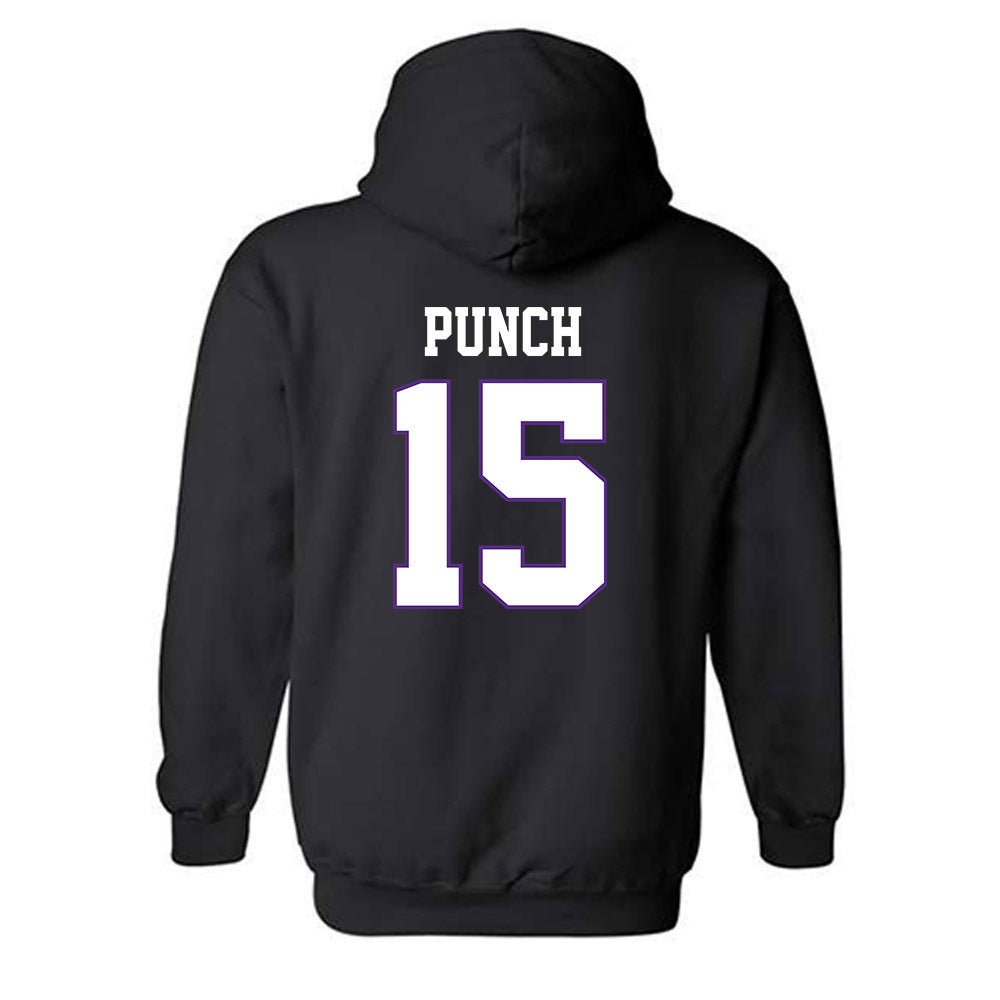 TCU - NCAA Men's Basketball : David Punch - Classic Fashion Shersey Hooded Sweatshirt