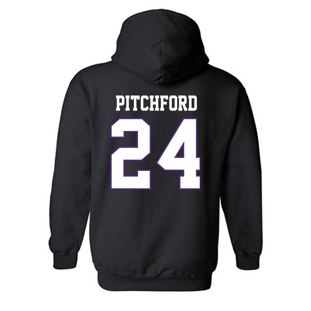 TCU - NCAA Football : Joe Pitchford - Classic Fashion Shersey Hooded Sweatshirt-1