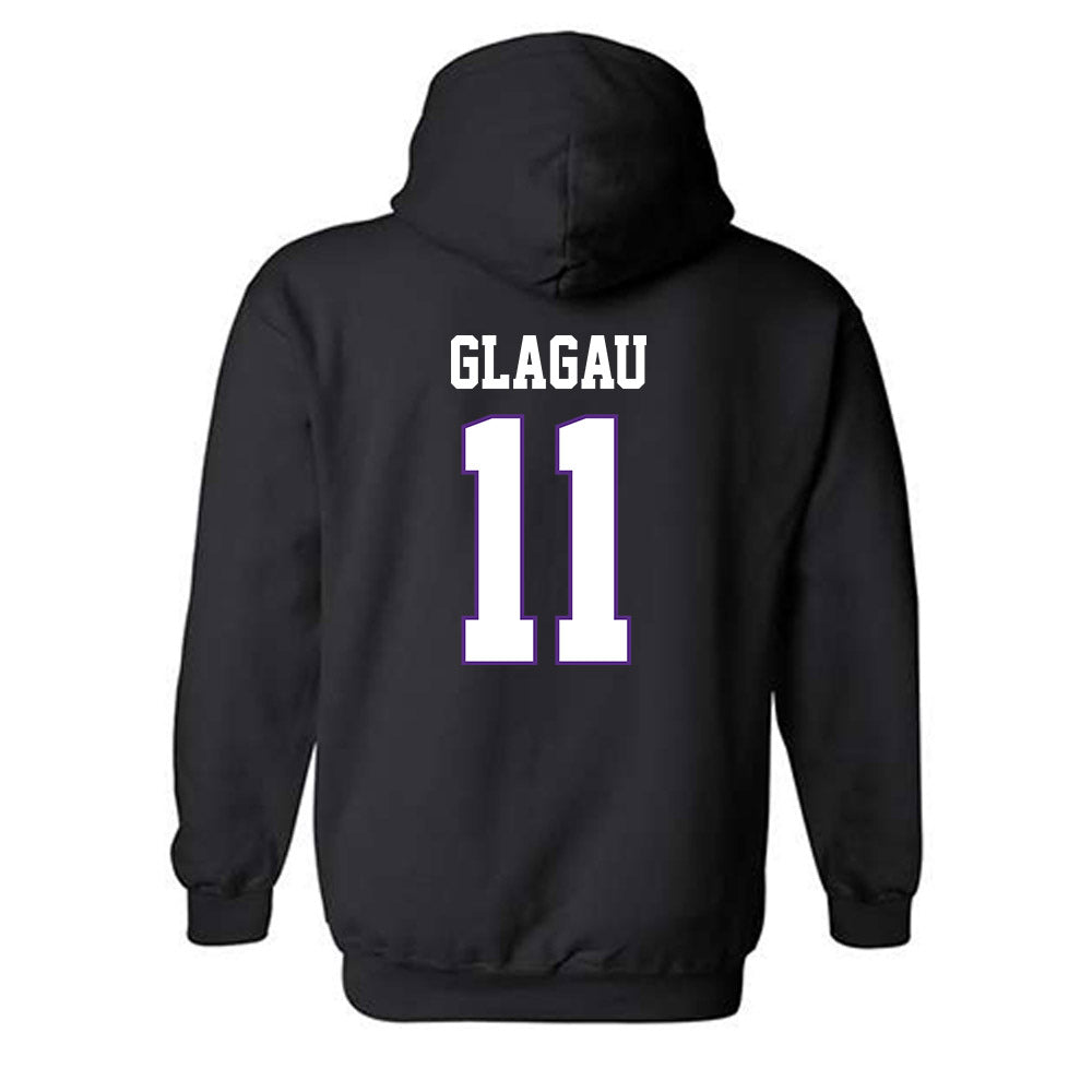 TCU - NCAA Beach Volleyball : Emma Glagau - Classic Fashion Shersey Hooded Sweatshirt