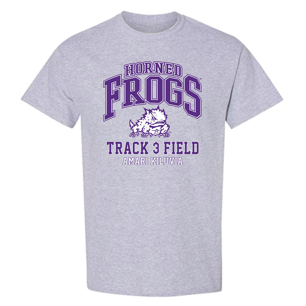 TCU - NCAA Women's Track & Field : Amari Kiluvia - Classic Fashion Shersey T-Shirt-0