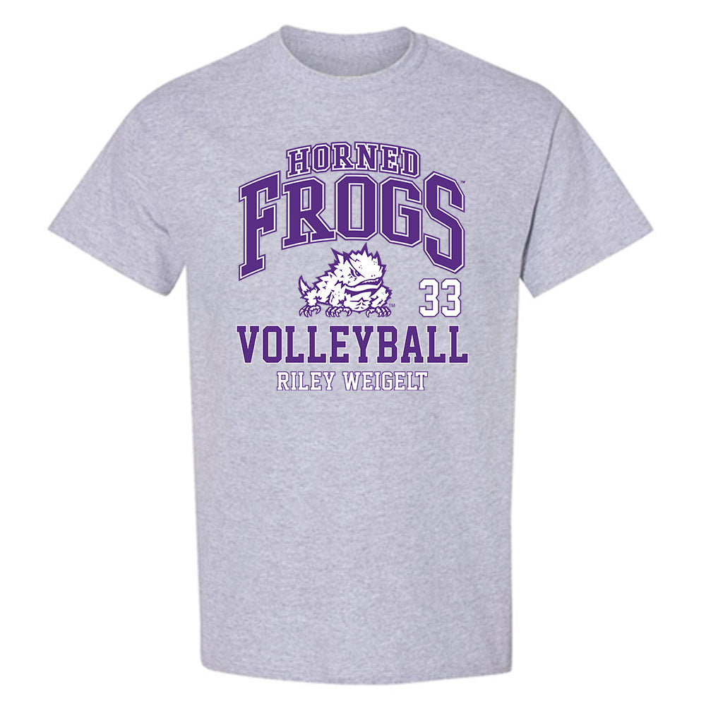 TCU - NCAA Women's Volleyball : Riley Weigelt - Classic Fashion Shersey T-Shirt