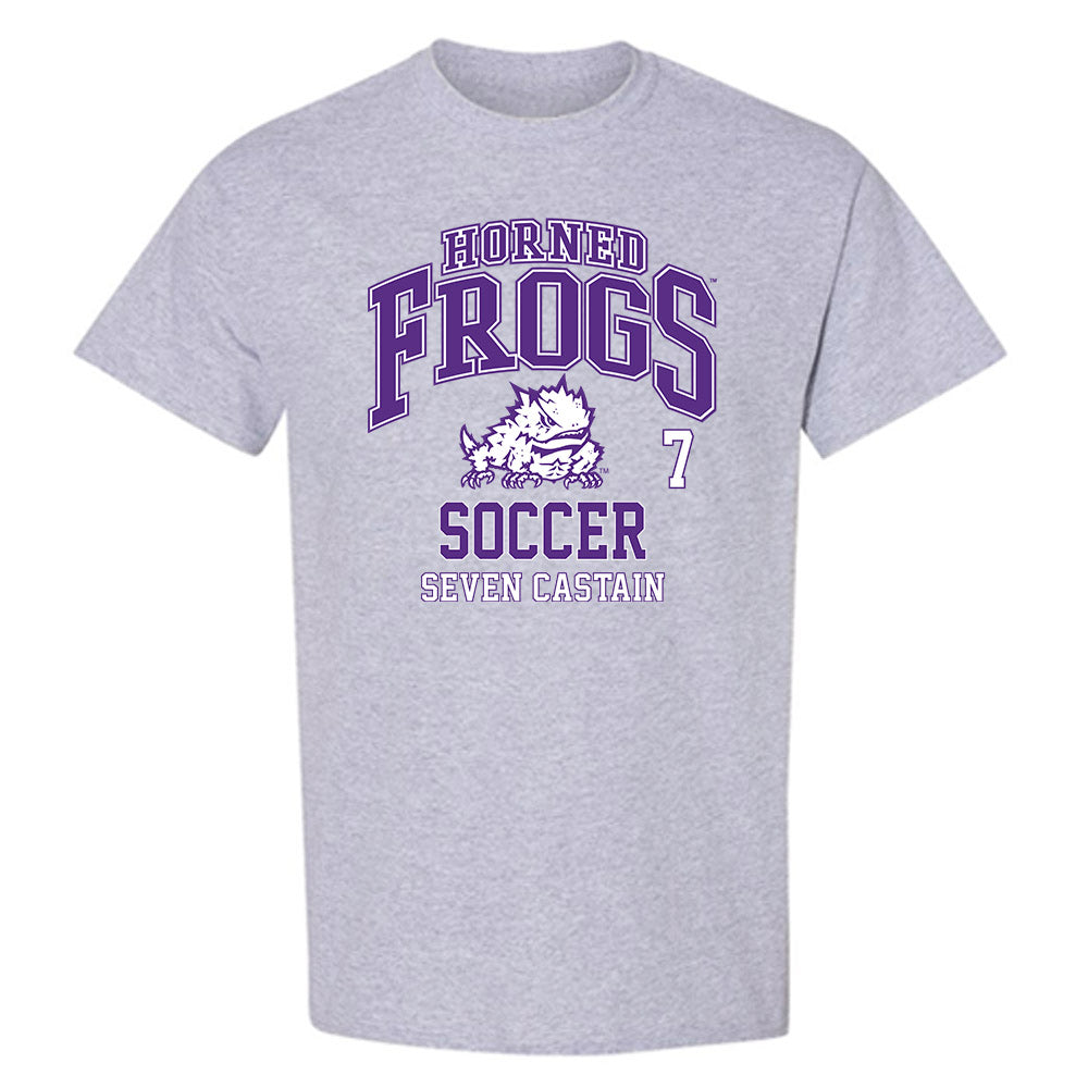TCU - NCAA Women's Soccer : Seven Castain - Classic Fashion Shersey T-Shirt