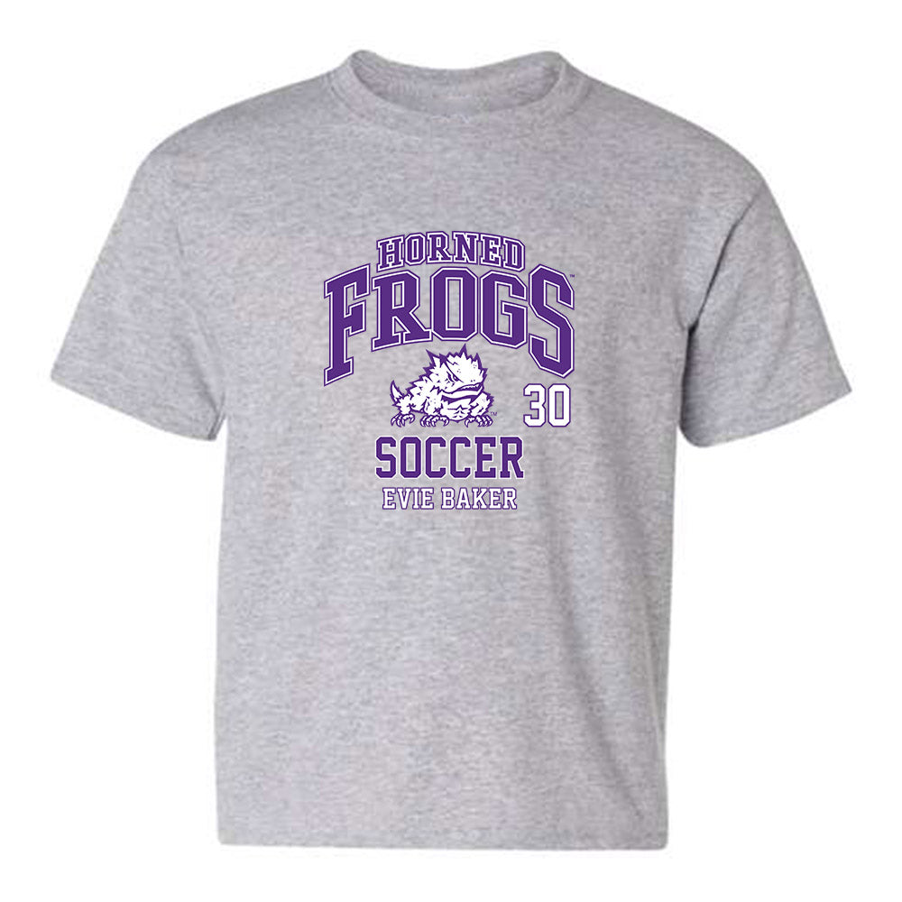 TCU - NCAA Women's Soccer : Evie Baker - Classic Fashion Shersey Youth T-Shirt