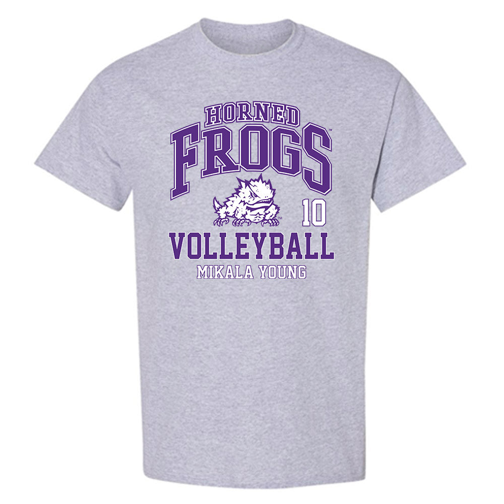 TCU - NCAA Women's Volleyball : Mikala Young - Classic Fashion Shersey T-Shirt