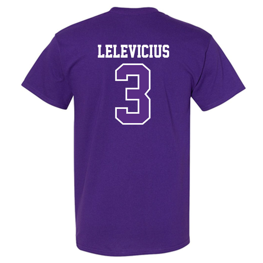 TCU - NCAA Men's Basketball : Liutauras Lelevicius - Classic Fashion Shersey T-Shirt-1