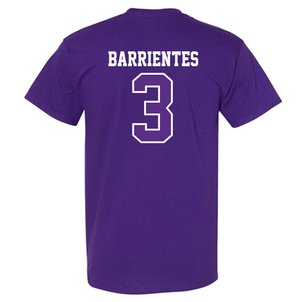 TCU - NCAA Baseball : Aiden Barrientes - Classic Fashion Shersey T-Shirt-1