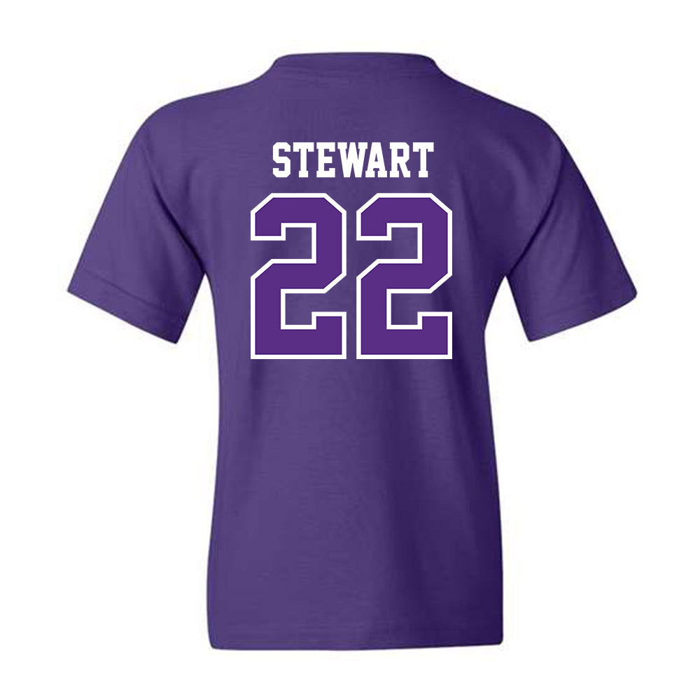 TCU - NCAA Men's Basketball : Adam Stewart - Classic Fashion Shersey Youth T-Shirt