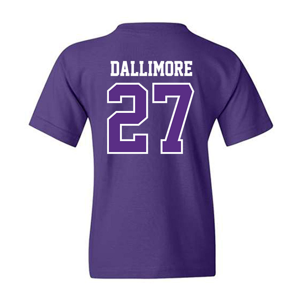 TCU - NCAA Baseball : Brady Dallimore - Classic Fashion Shersey Youth T-Shirt-1