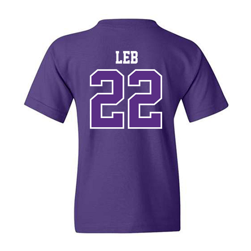 TCU - NCAA Women's Soccer : Georgia Leb - Classic Fashion Shersey Youth T-Shirt-1