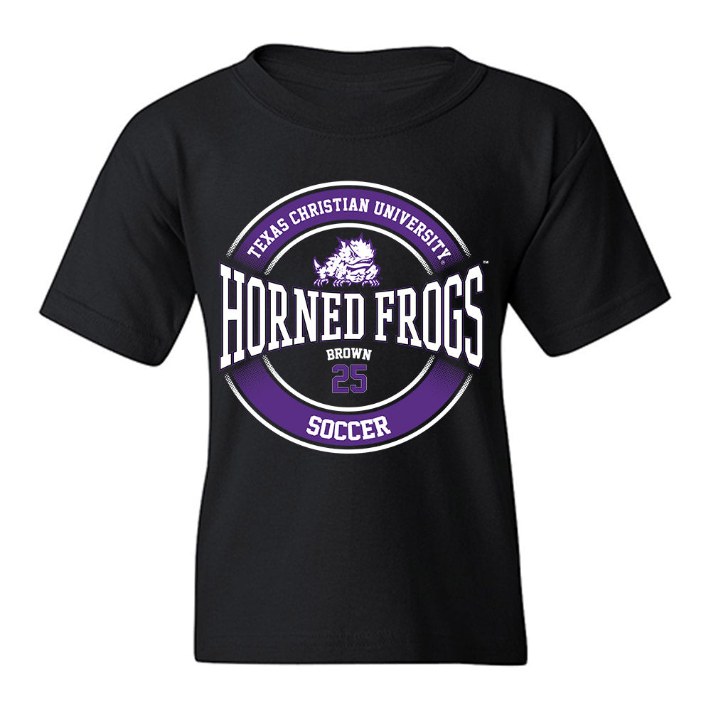 TCU - NCAA Women's Soccer : Ally Brown - Classic Fashion Shersey Youth T-Shirt-0