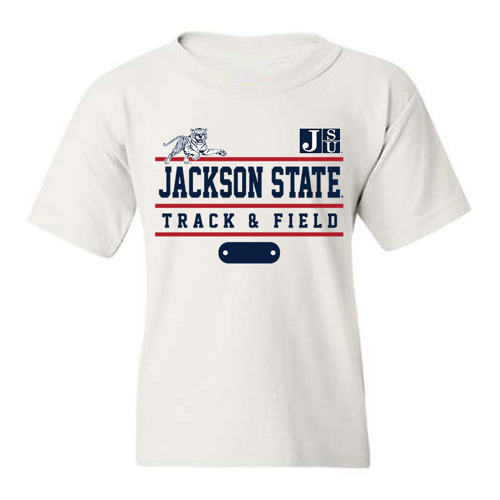 Jackson State - NCAA Men's Track & Field : Jordin Smith - Classic Fashion Shersey Youth T-Shirt-0