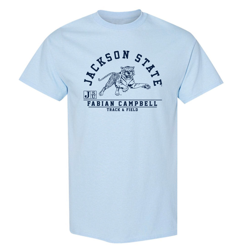 Jackson State - NCAA Men's Track & Field : Fabian Campbell - Classic Fashion Shersey T-Shirt-0