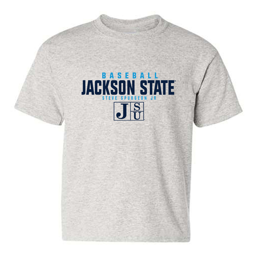 Jackson State - NCAA Baseball : Steve Spurgeon Jr - Classic Fashion Shersey Youth T-Shirt-0