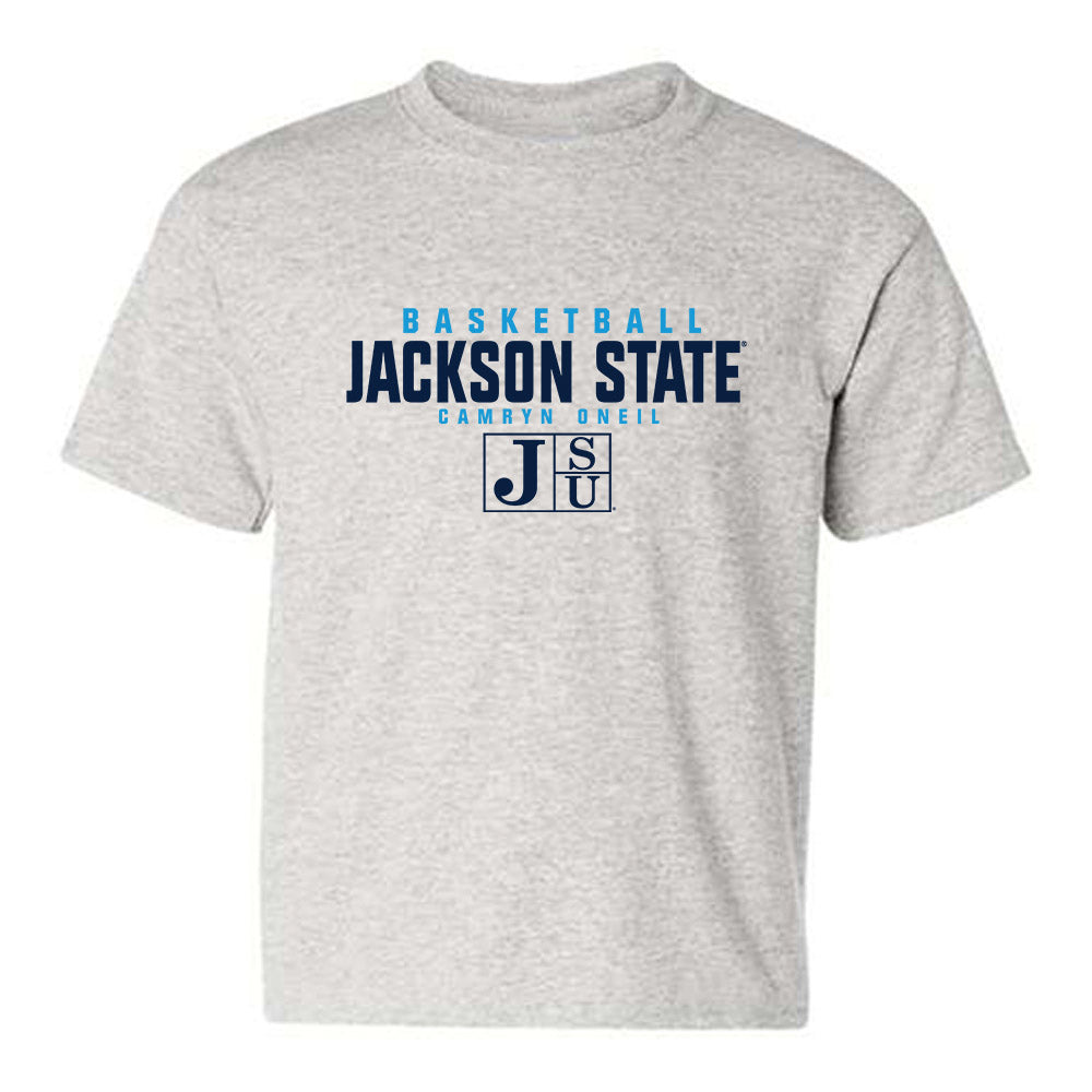 Jackson State - NCAA Women's Basketball : Camryn ONeil - Classic Fashion Shersey Youth T-Shirt-0