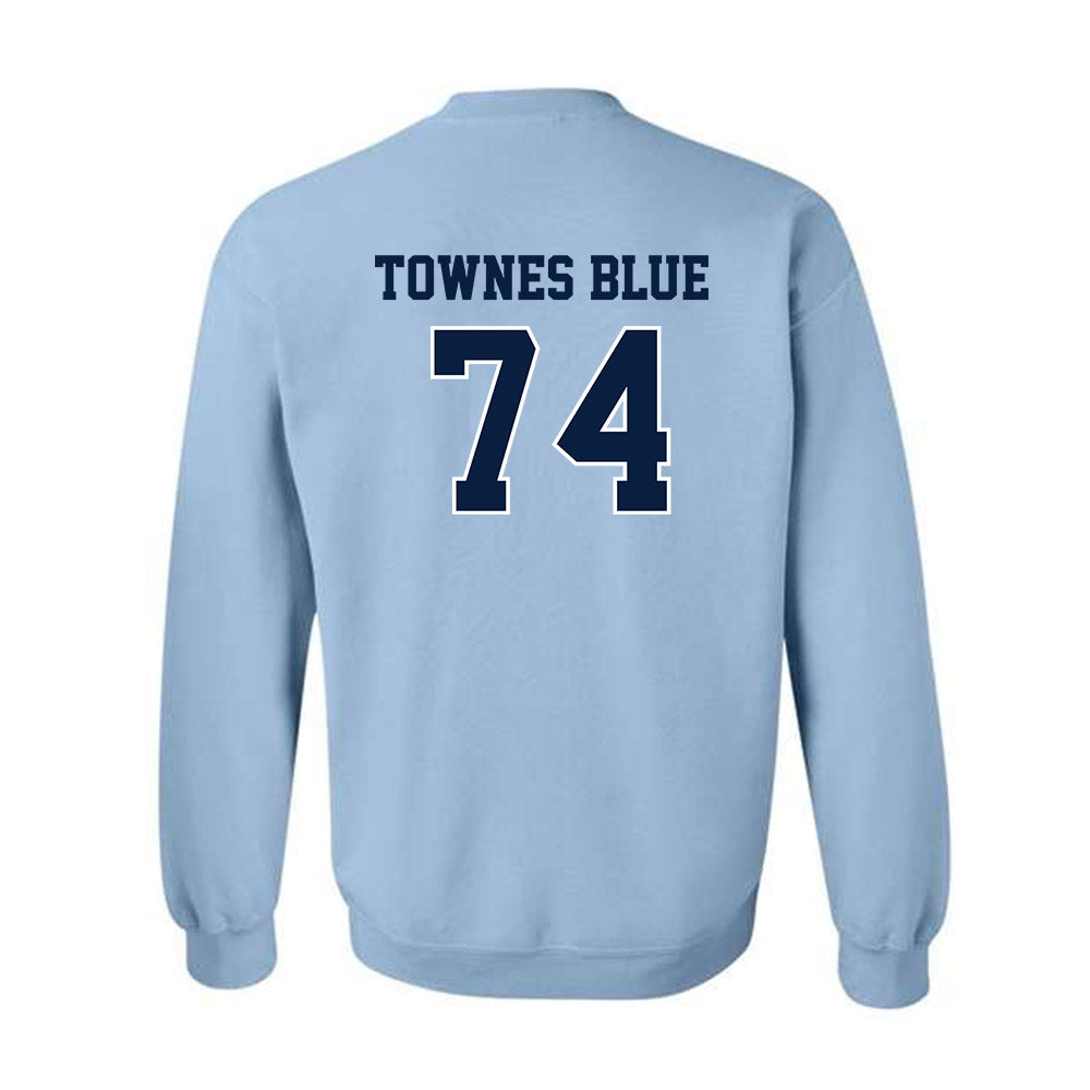 Jackson State - NCAA Football : DAndre Townes Blue - Classic Shersey Crewneck Sweatshirt-1
