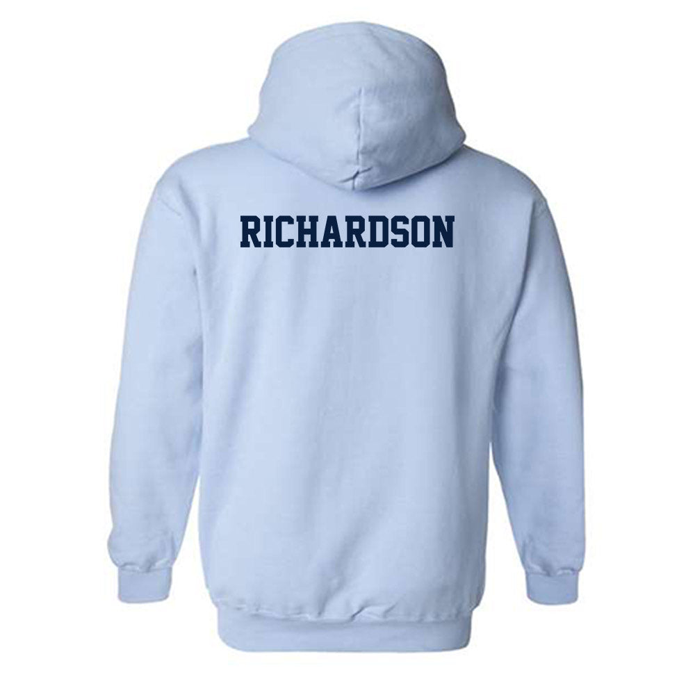 Jackson State - NCAA Women's Track & Field : Artajia Richardson - Classic Shersey Hooded Sweatshirt-1