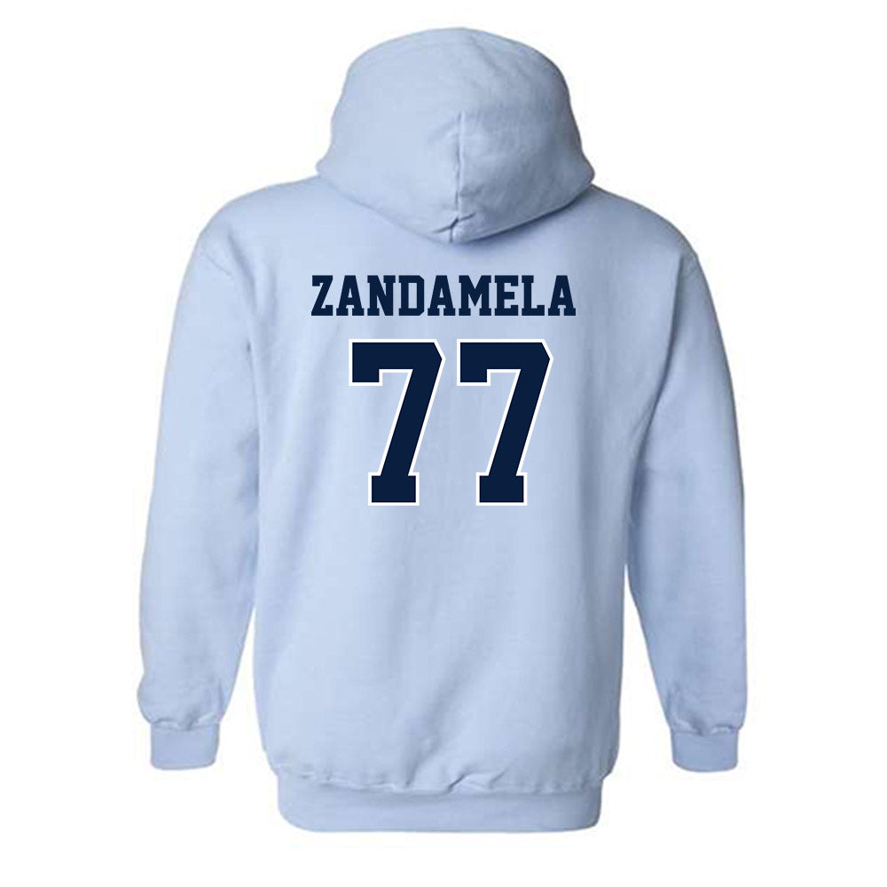Jackson State - NCAA Football : bruno zandamela - Classic Shersey Hooded Sweatshirt-1