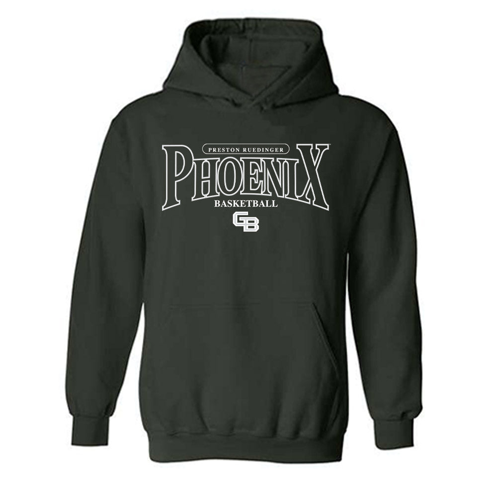UW Green Bay - NCAA Men's Basketball : Preston Ruedinger - Classic Fashion Shersey Hooded Sweatshirt