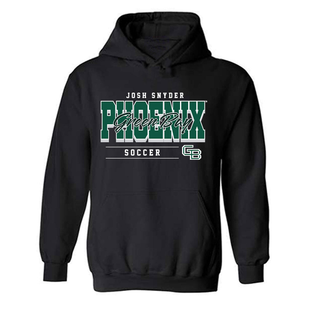 UW Green Bay - NCAA Men's Soccer : Josh Snyder - Classic Fashion Shersey Hooded Sweatshirt