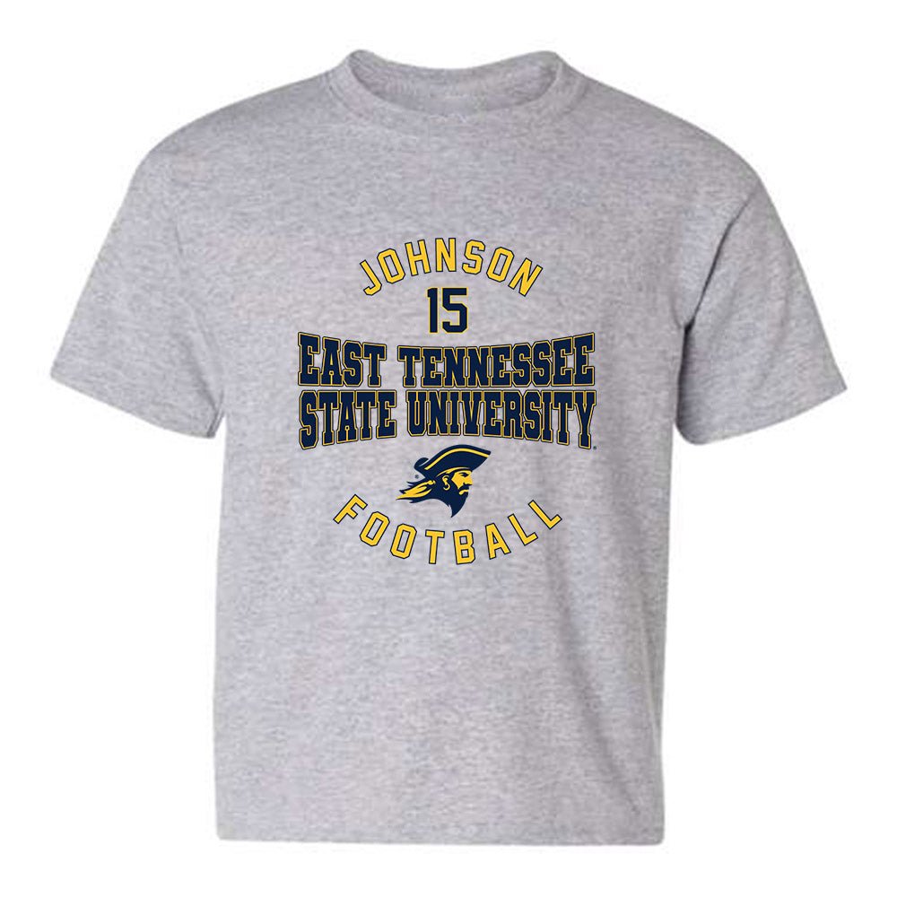 East Tennessee State - NCAA Football : Ewan Johnson - Classic Fashion Shersey Youth T-Shirt
