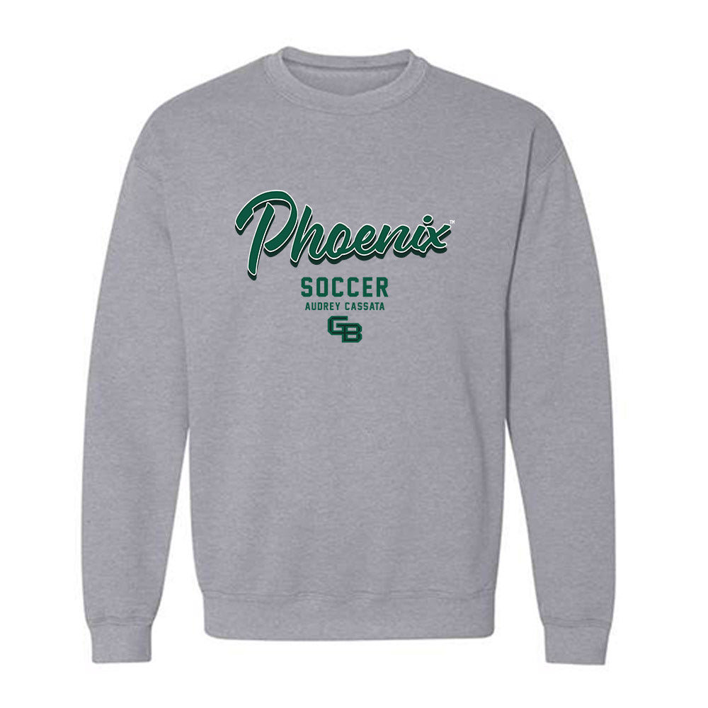 UW Green Bay - NCAA Women's Soccer : Audrey Cassata - Classic Fashion Shersey Crewneck Sweatshirt