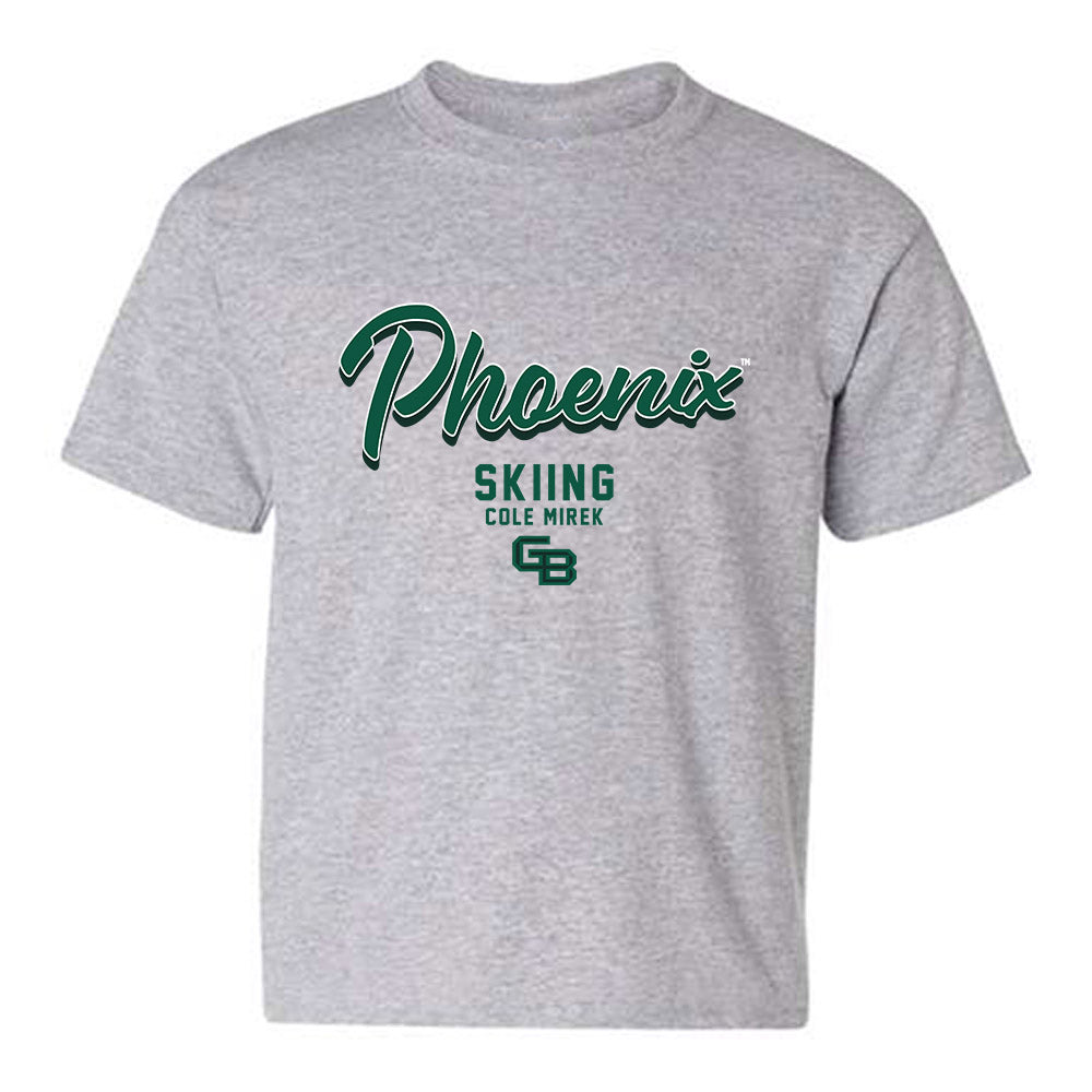 UW Green Bay - NCAA Skiing : Cole Mirek - Classic Fashion Shersey Youth T-Shirt-0