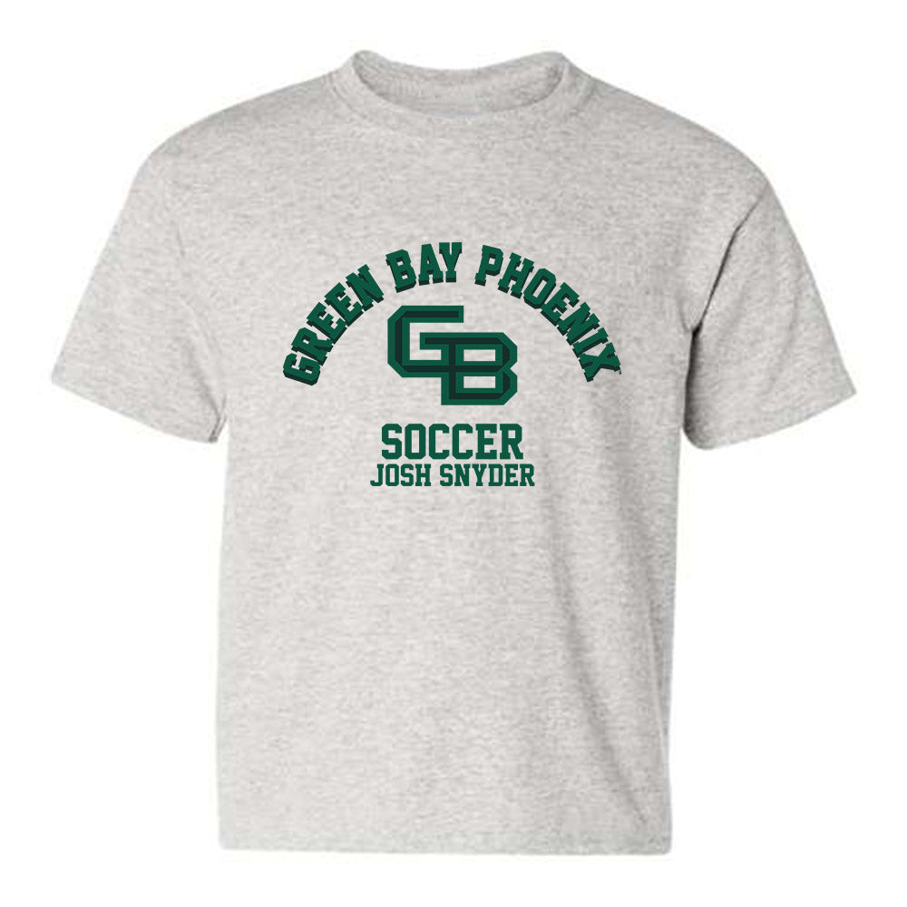 UW Green Bay - NCAA Men's Soccer : Josh Snyder - Classic Fashion Shersey Youth T-Shirt