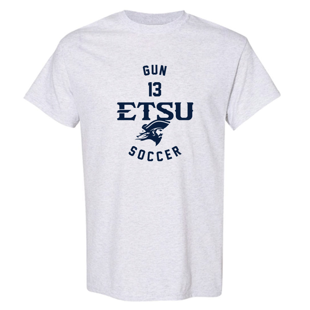 East Tennessee State - NCAA Men's Soccer : Jason Gun - Classic Fashion Shersey T-Shirt-0