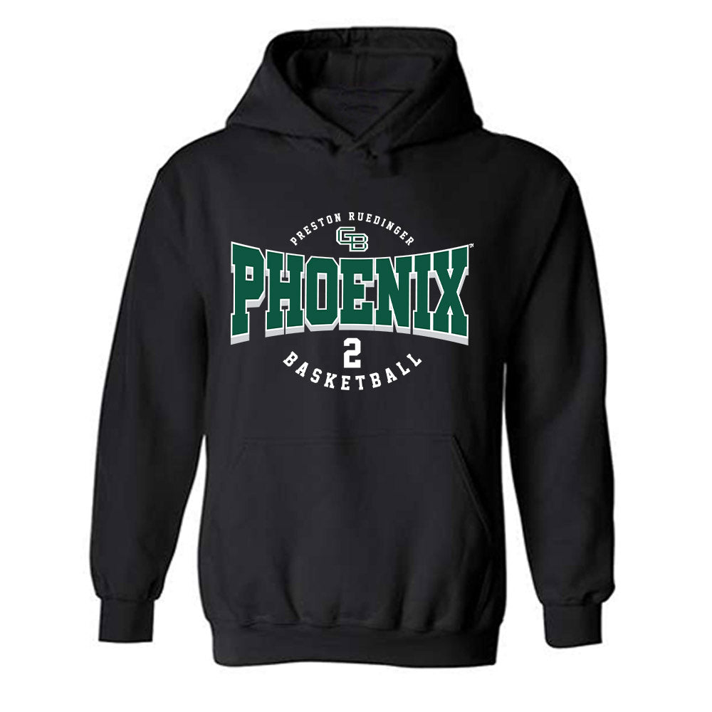 UW Green Bay - NCAA Men's Basketball : Preston Ruedinger - Hooded Sweatshirt