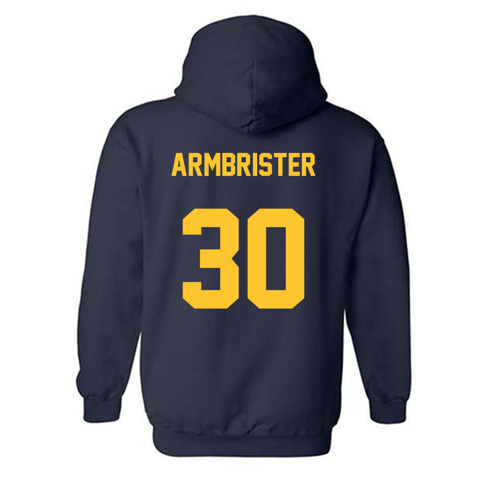 East Tennessee State - NCAA Football : Drew Armbrister - Classic Shersey Hooded Sweatshirt-1