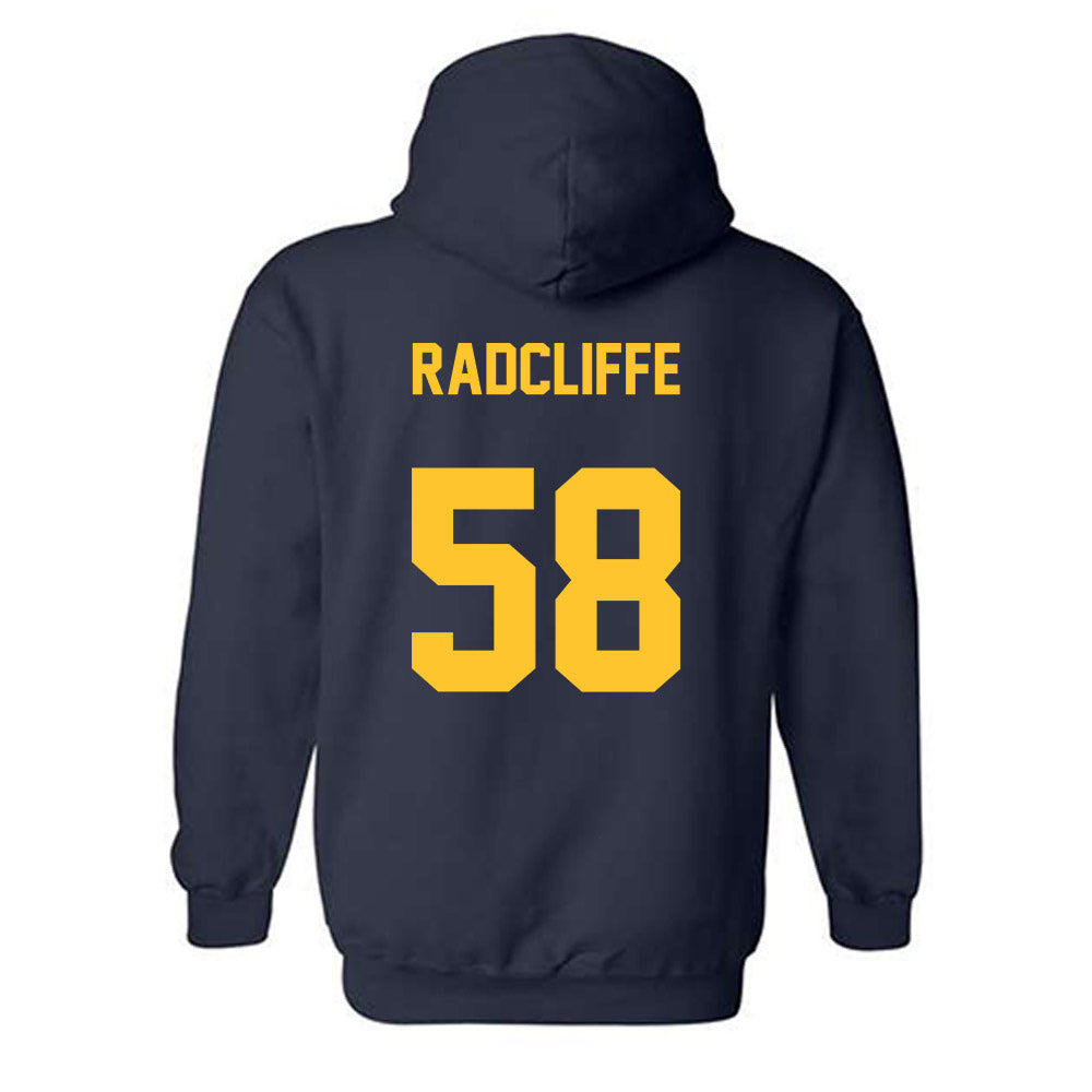 East Tennessee State - NCAA Football : Maddox Radcliffe - Classic Shersey Hooded Sweatshirt-1