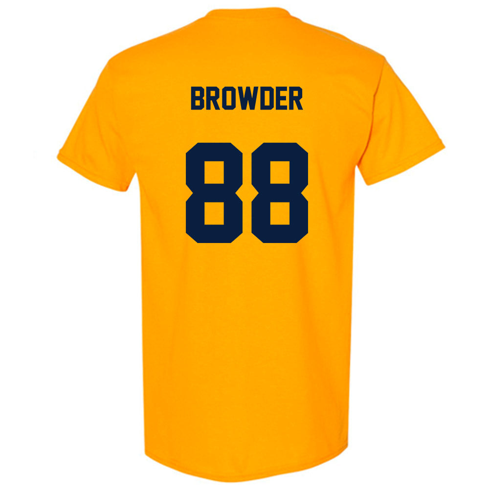 East Tennessee State - NCAA Football : Charlie Browder - Classic Shersey T-Shirt-1
